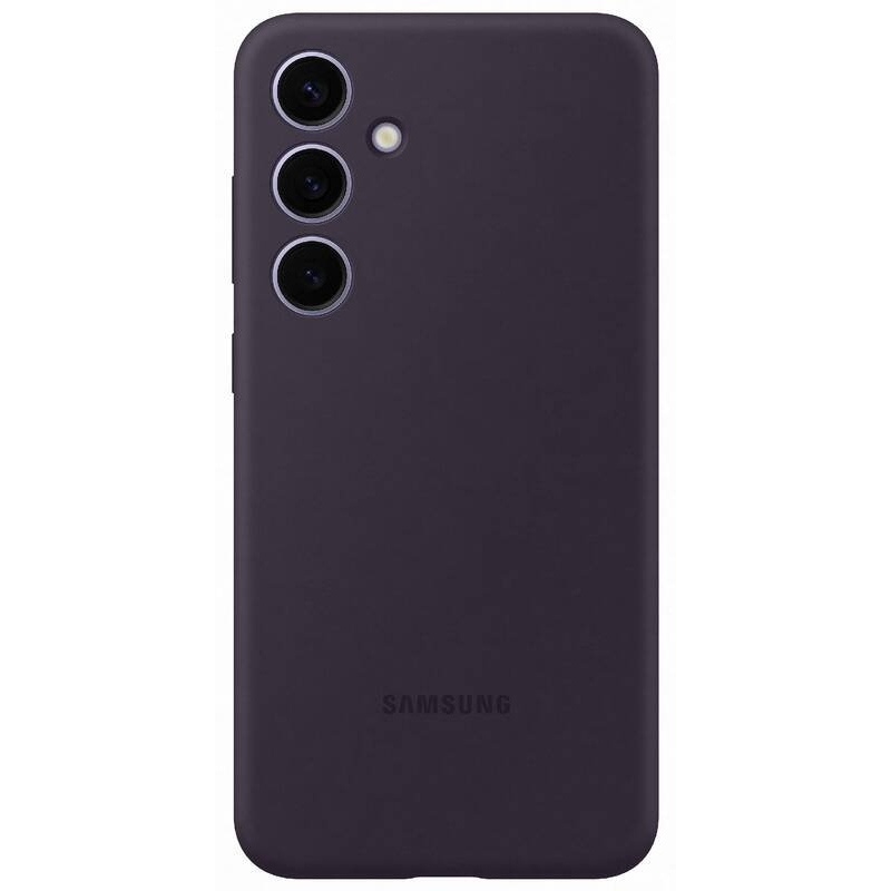 EF-PS926TEE Samsung szilikon borítás Galaxy S24+-hoz Sötét lila