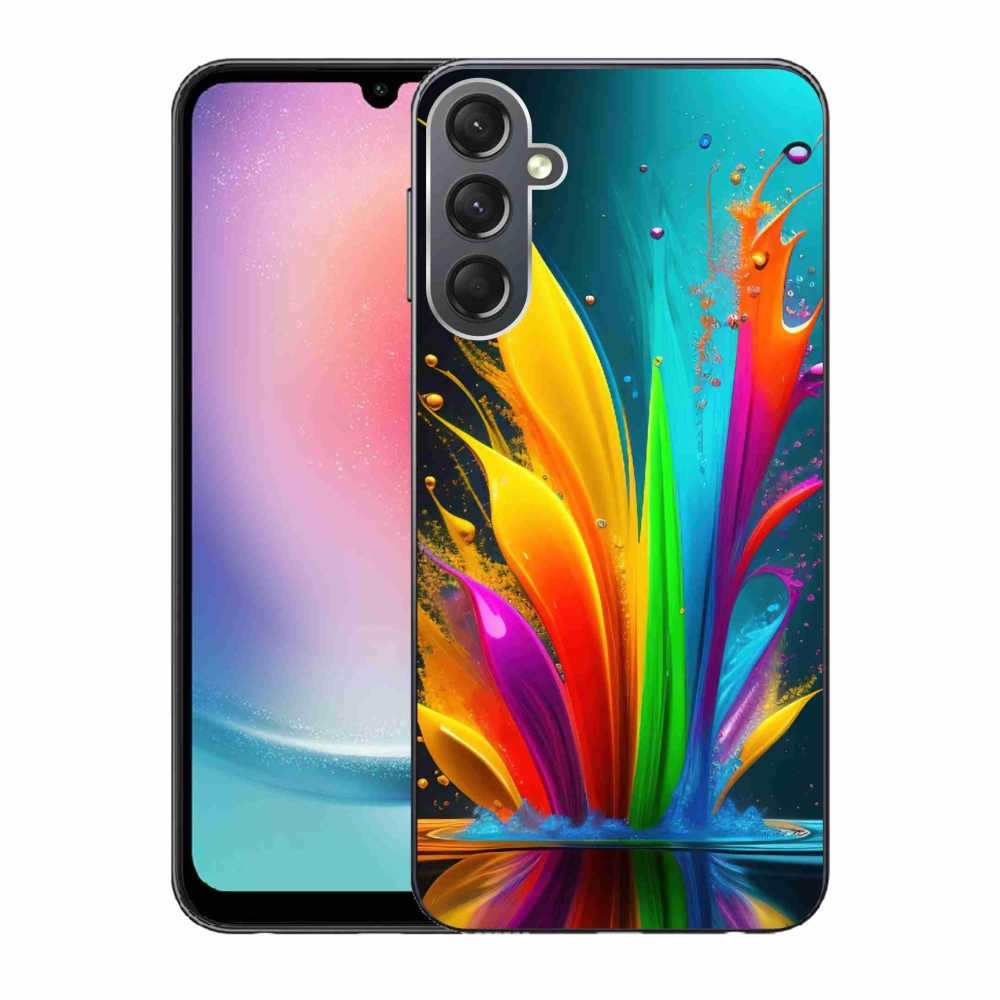 Gél borítás mmCase Samsung Galaxy A24 - absztrakt motívum 1