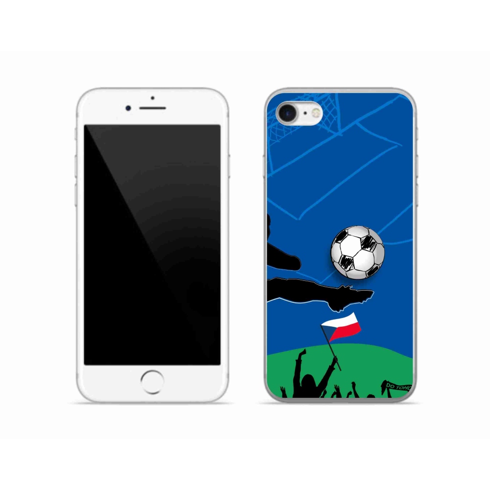 Zselés borítás mmCase iPhone SE (2020) - futballszurkolók számára