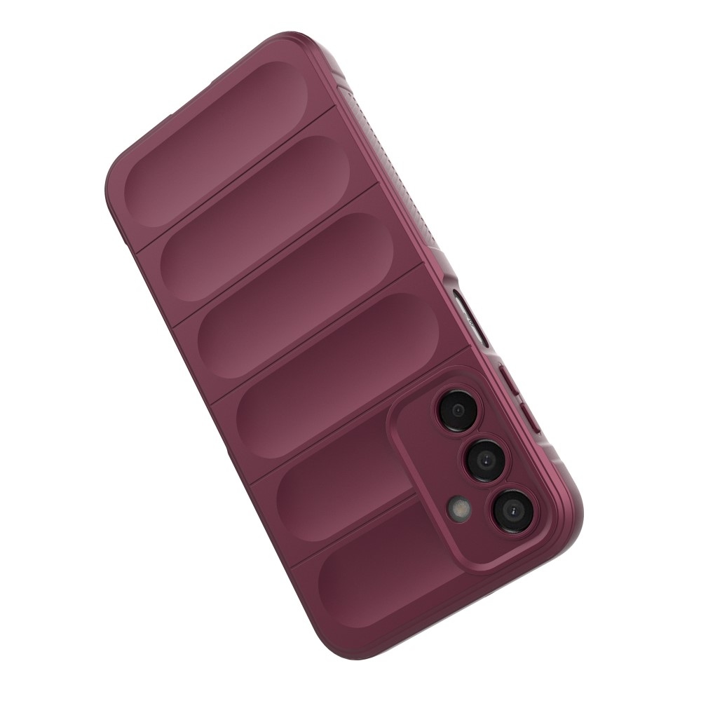 Rugg tartós zselés tok Samsung Galaxy M15 5G - bordó színben