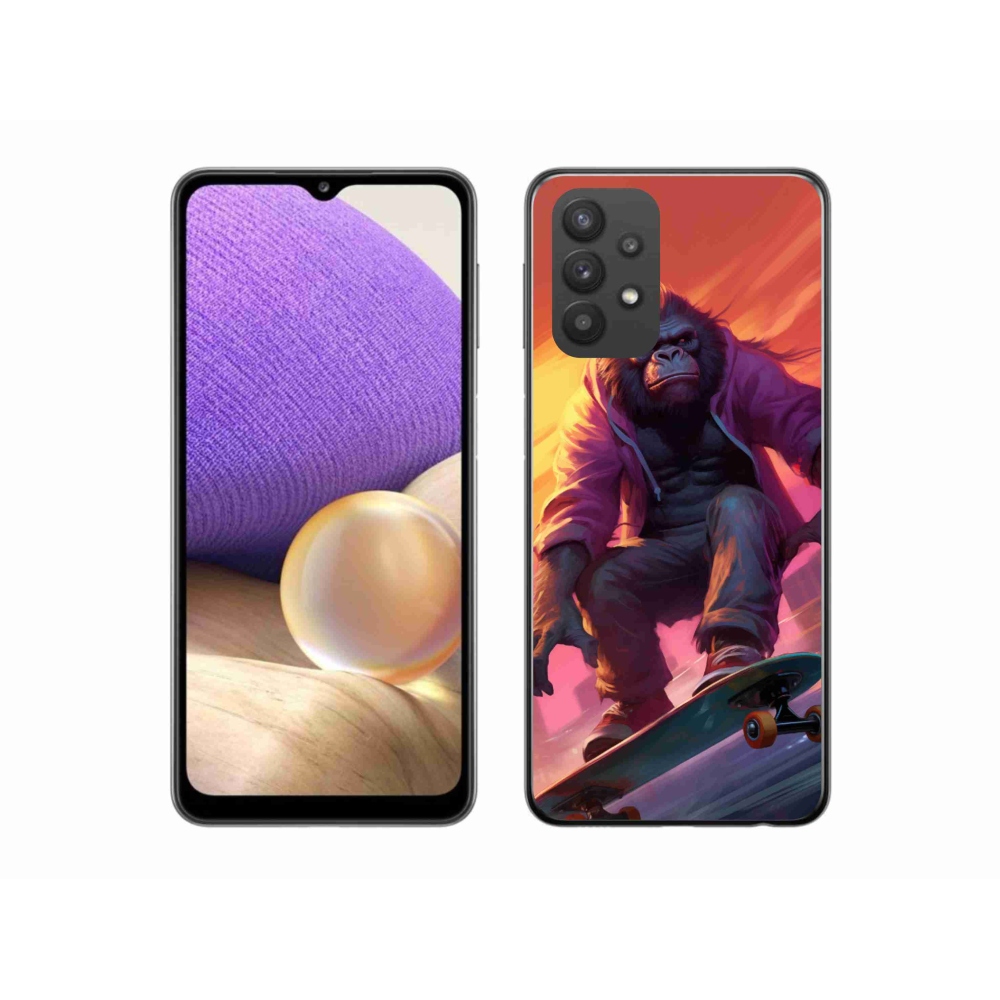 Zselés borítás mmCase Samsung Galaxy A32 5G - gorilla gördeszkán