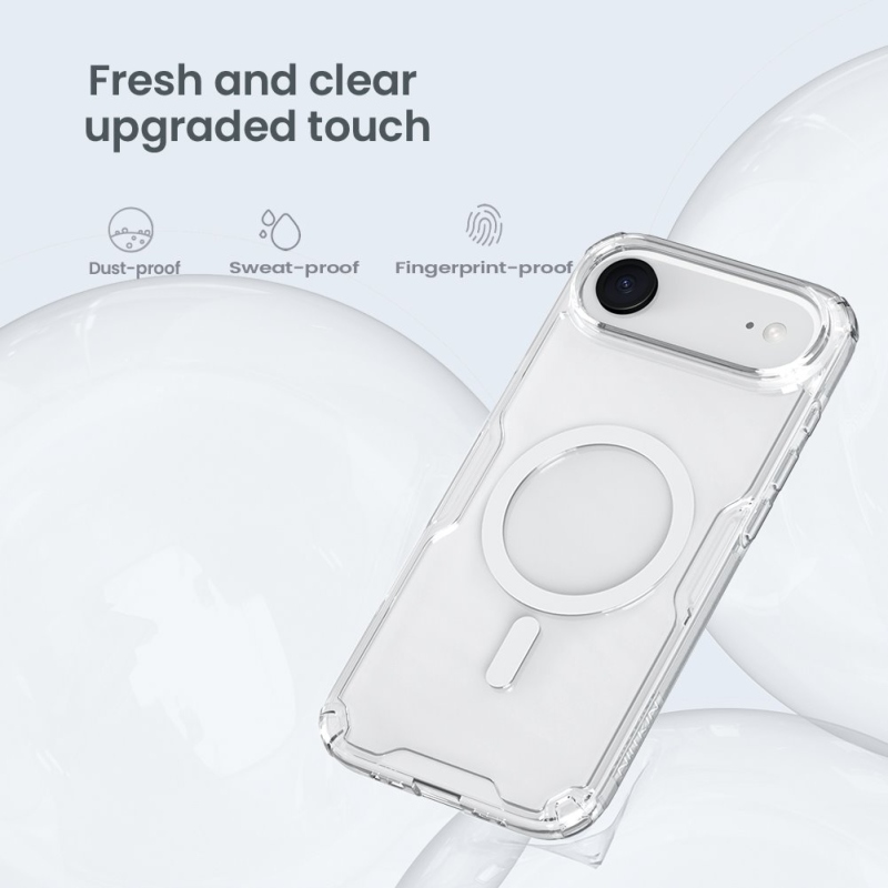 Nillkin Nature TPU PRO mágneses borító Apple iPhone Airhez Átlátszó