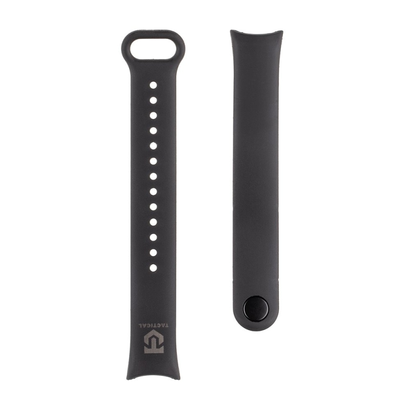 Tactical 846 Szilikon szíj a Xiaomi Smart Band 8-hoz Fekete