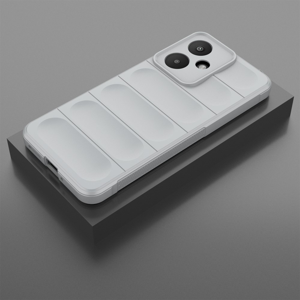 Rugg tartós zselés tok Xiaomi Redmi 13C 5G - világosszürke