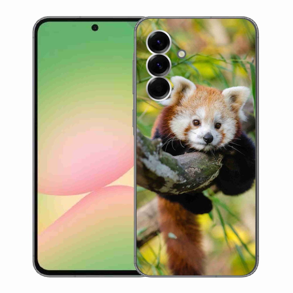 Zselés borítás mmCase Samsung Galaxy A56 5G - pandavörös