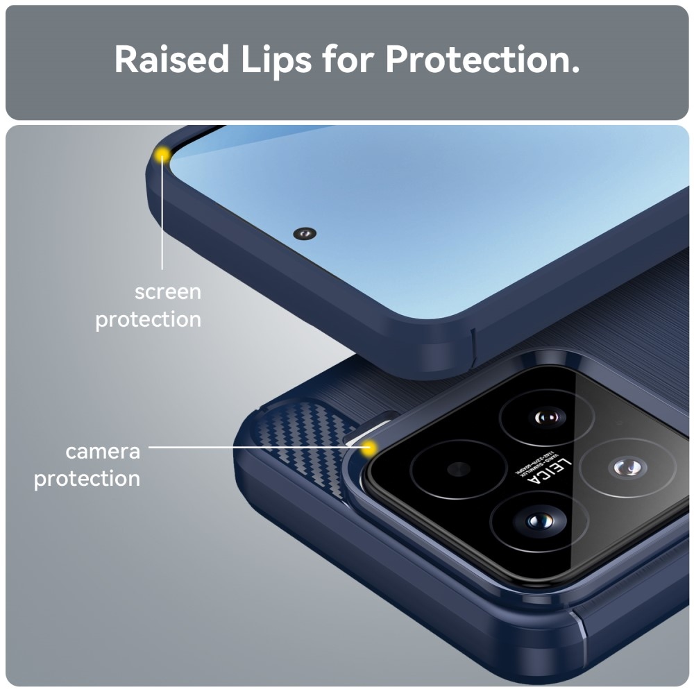Szénálló zselés tok Xiaomi 15 - kék