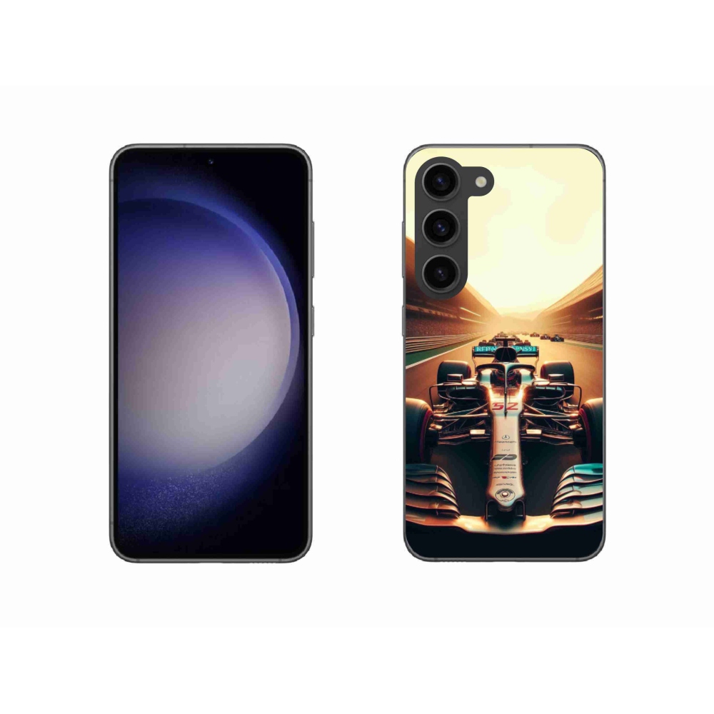 Zselés borítás mmCase Samsung Galaxy S23 5G - formula 1