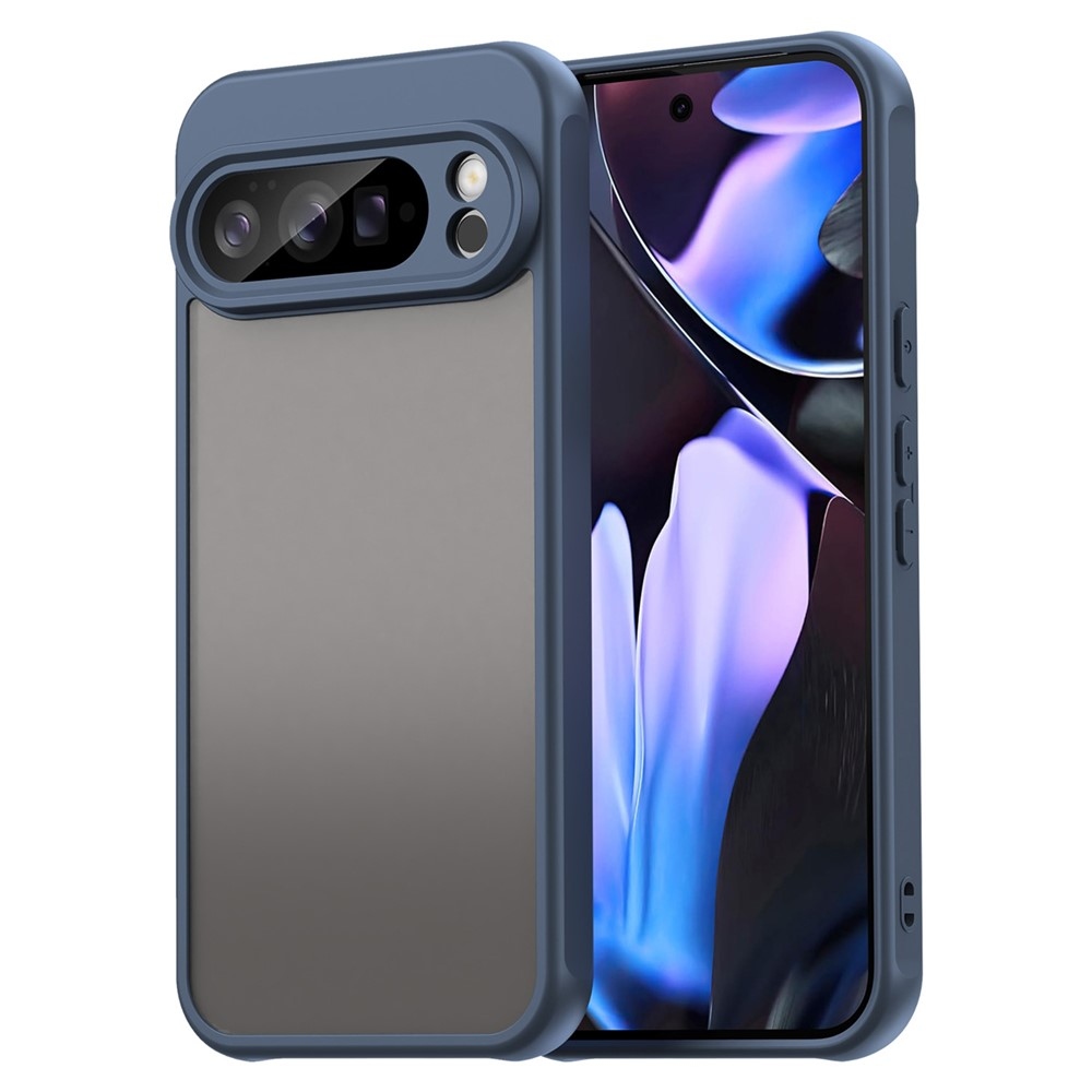Zselés tok kemény hátlappal a Google Pixel 10 Pro XL számára - kék