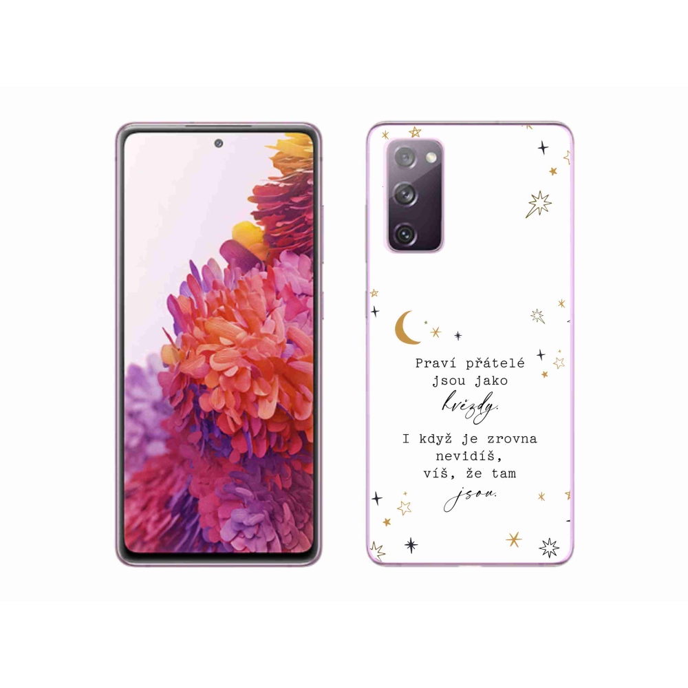 Gél borítás mmCase Samsung Galaxy S20 FE - idézem 6 fehér háttér