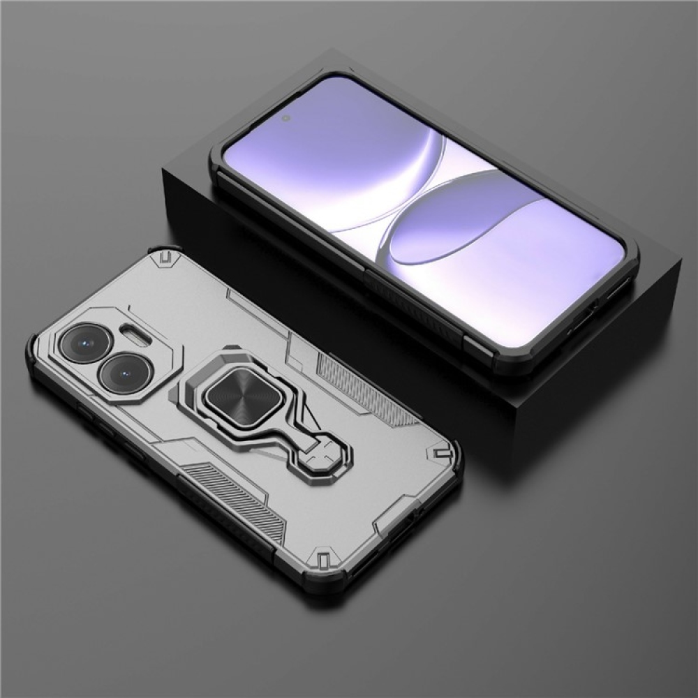 Lyukálló borítás a Xiaomi Poco F7 5G készülékhez - szürke