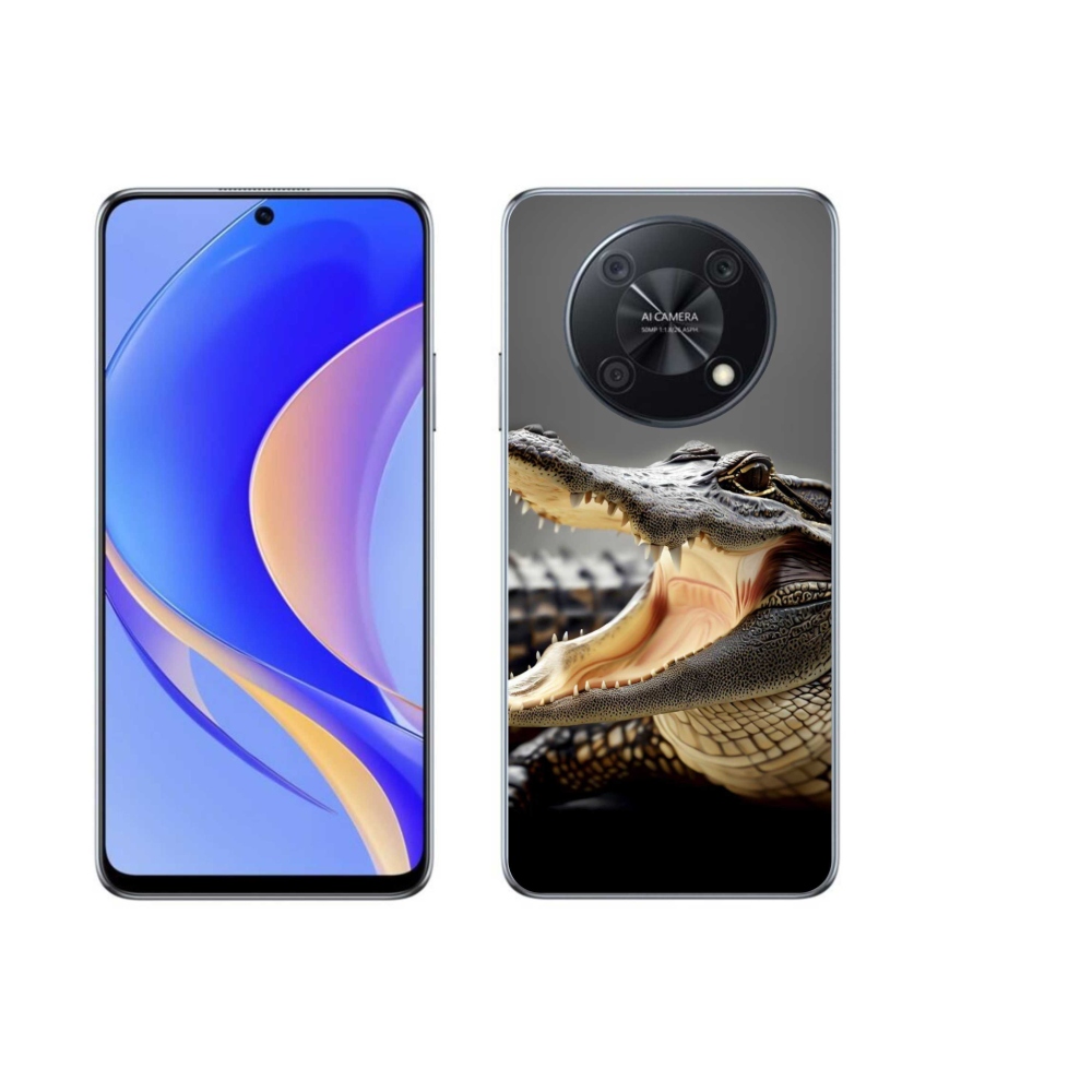 Gél borítás mmCase a Huawei Nova Y90 készülékhez - krokodil
