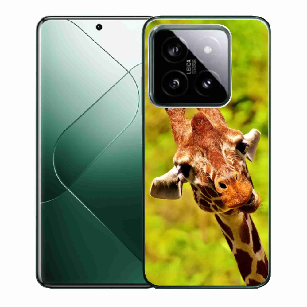 Gél borítás mmCase a Xiaomi 14-hez - zsiráf