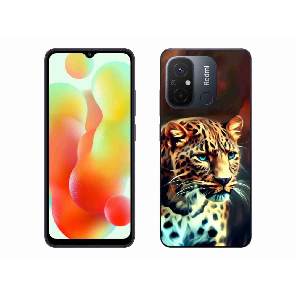 Gél borítás mmCase a Xiaomi Redmi 12C-hez - leopárd