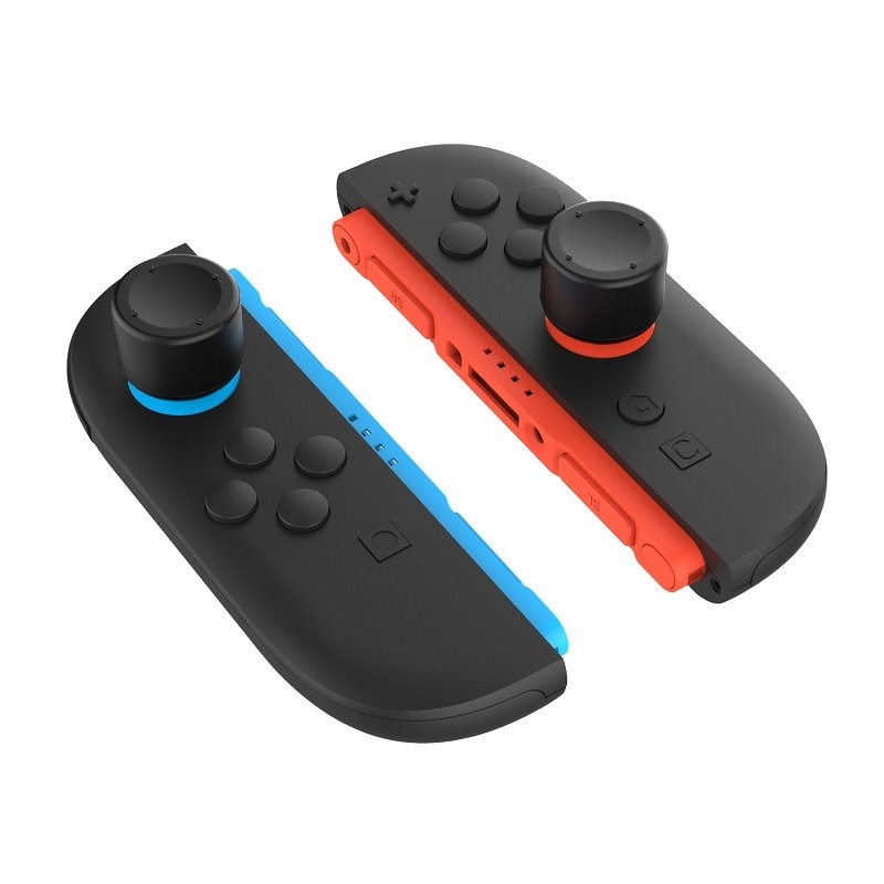 iPega SW2026B Szilikon JoyCon vezérlőpálca borítók Nintendo Switch 2 6db Fekete