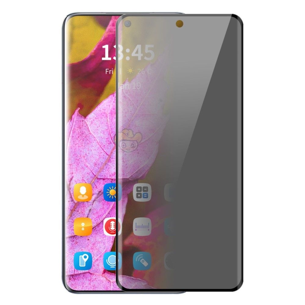 ENK Privacy teljes képernyőüveg a Realme 14 Pro+ 5G-n