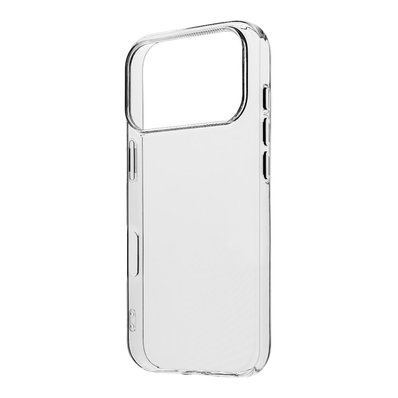 COVER:ME TPU borító az Apple iPhone 17 Pro számára Átlátszó