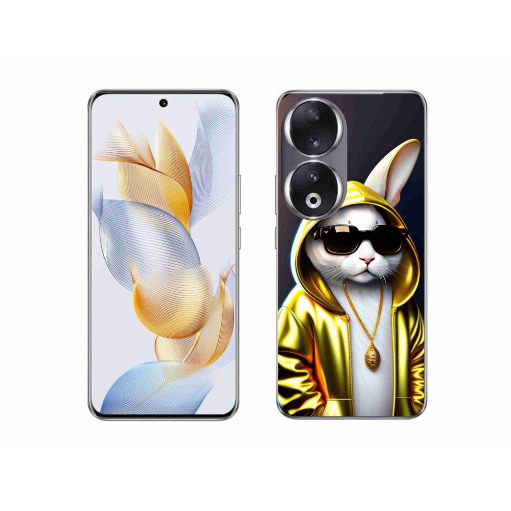 Zselés borítás mmCase a Honor 90 - cat boss számára