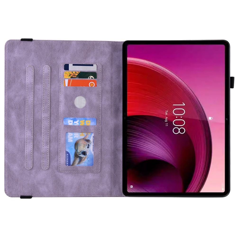Impresszum záró tok a Lenovo Tab M10 5G-hez - lila