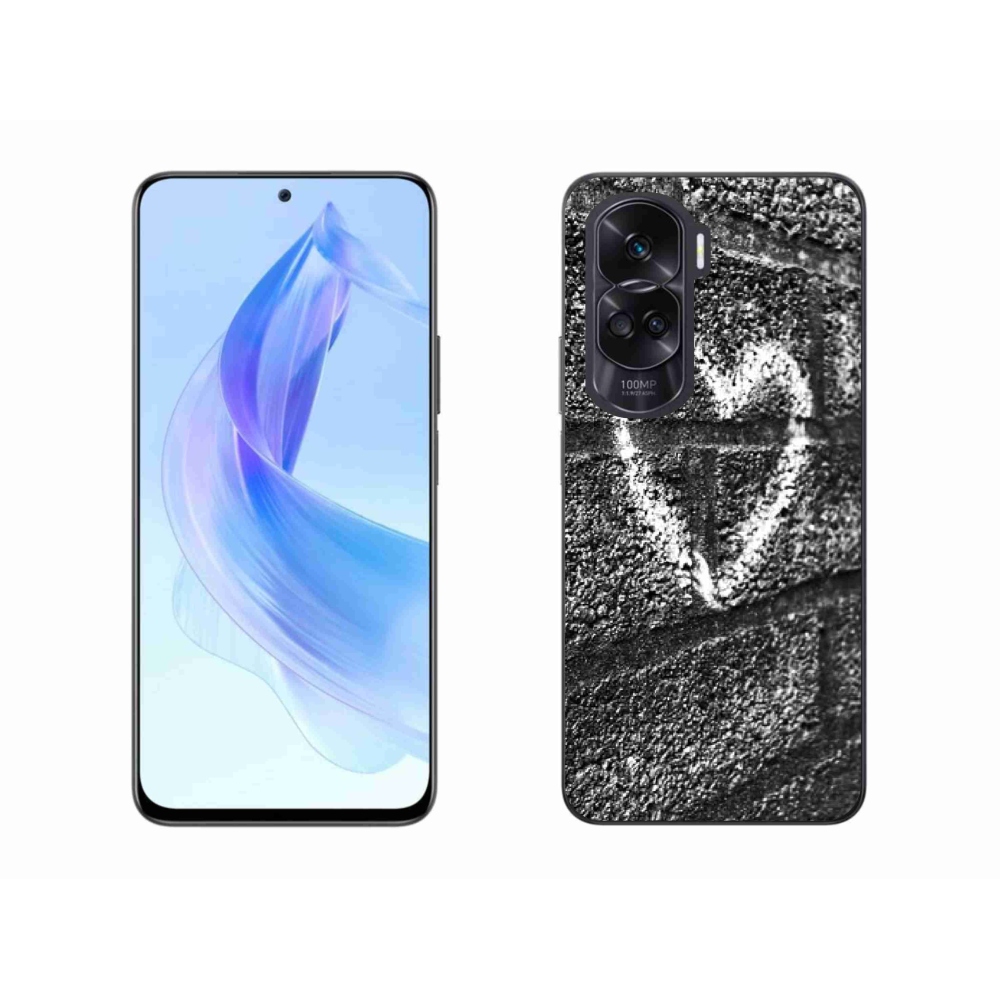Zselés borítás mmCase a Honor 90 Lite-hoz - szív a falon