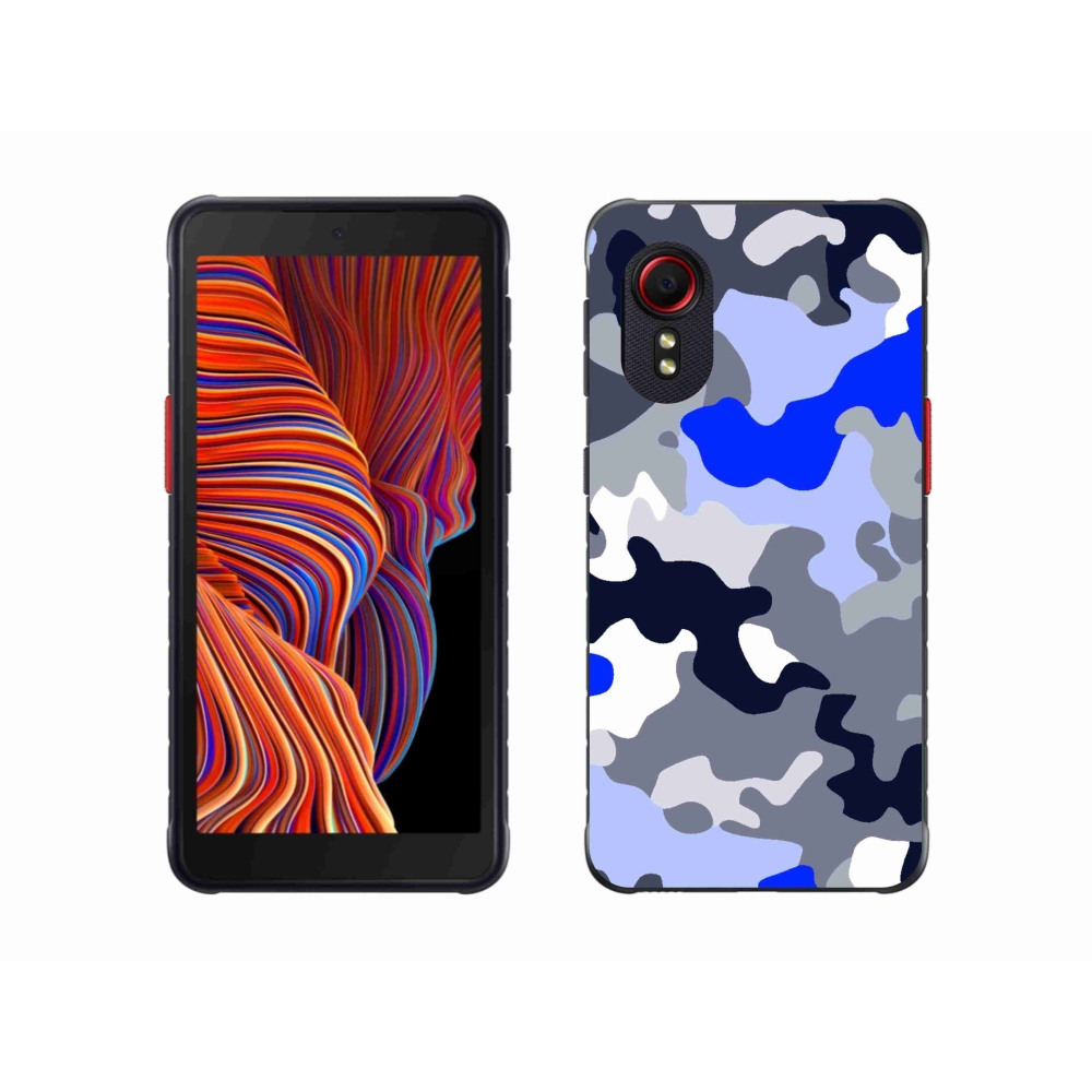 Zselés borítás mmCase Samsung Galaxy Xcover 5 készülékhez - terepszínű minta 8