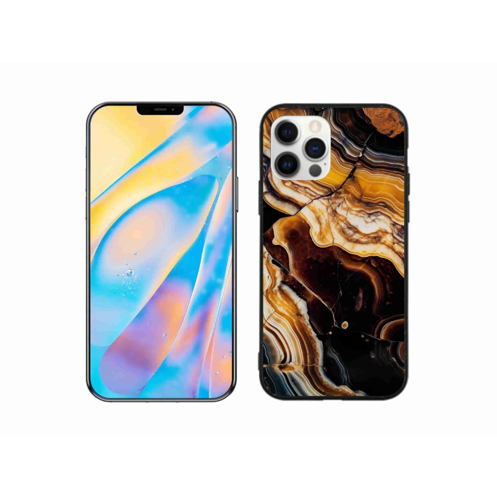 Gél borítás mmCase iPhone 12 készülékhez - absztrakt motívum 26
