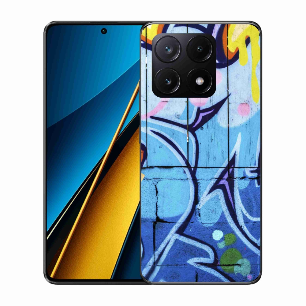 Gél borítás mmCase a Xiaomi Poco X6 Pro 5G számára - graffiti