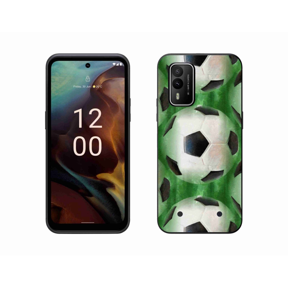 Zselés borítás mmCase a Nokia XR21 készülékhez - focilabda