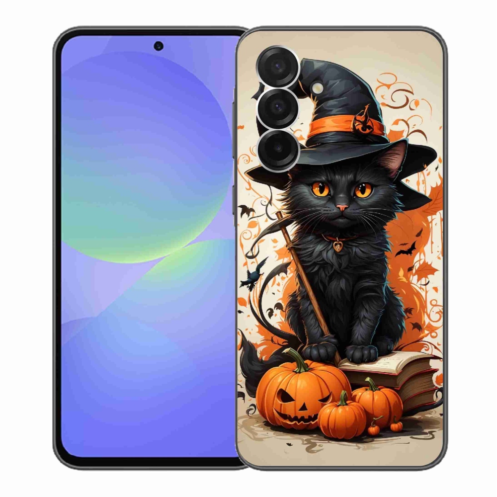 Zselés borítás mmCase Samsung Galaxy A36 5G - macskavarázslóhoz