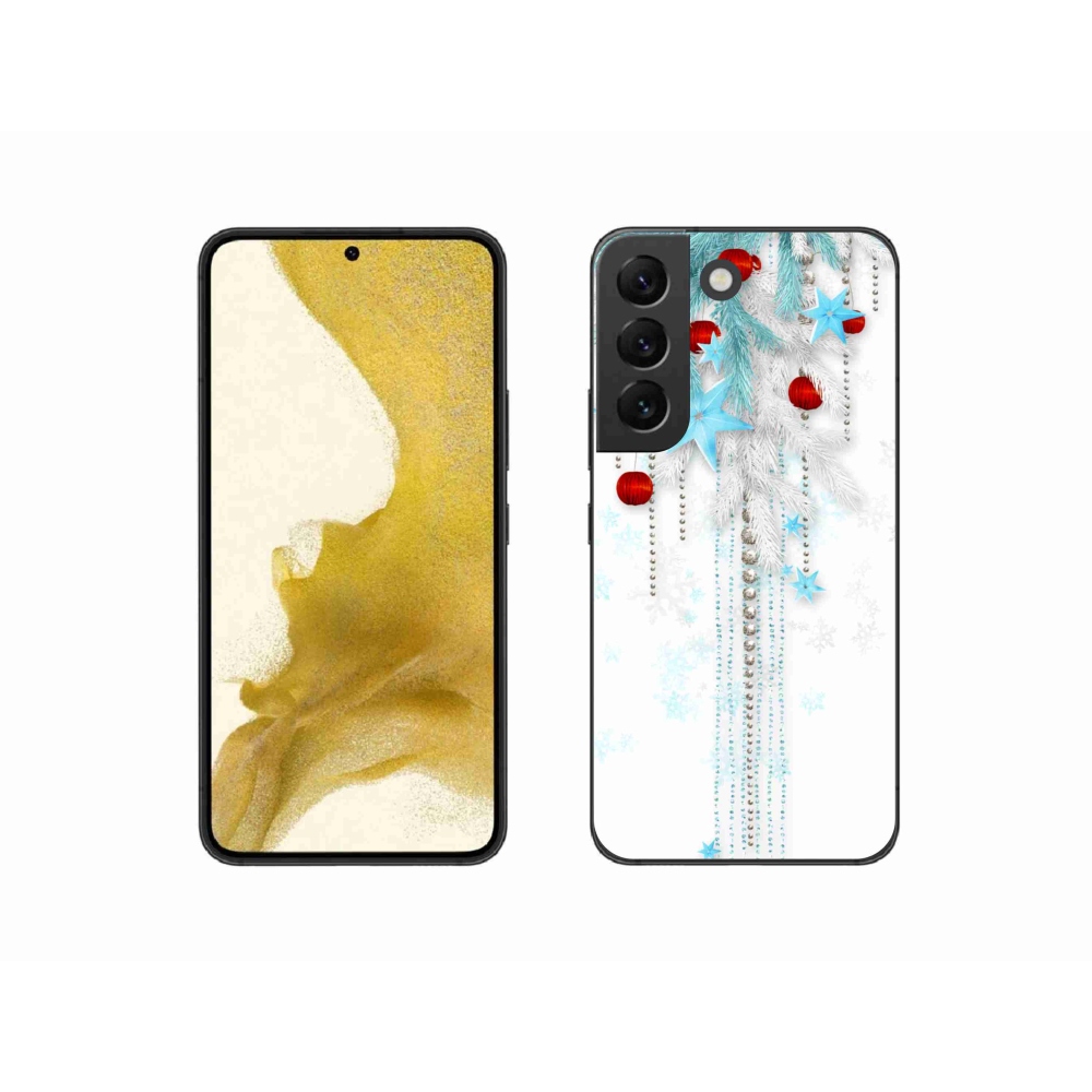 Gél borítás mmCase Samsung Galaxy S22 5G - karácsonyi dekorációk