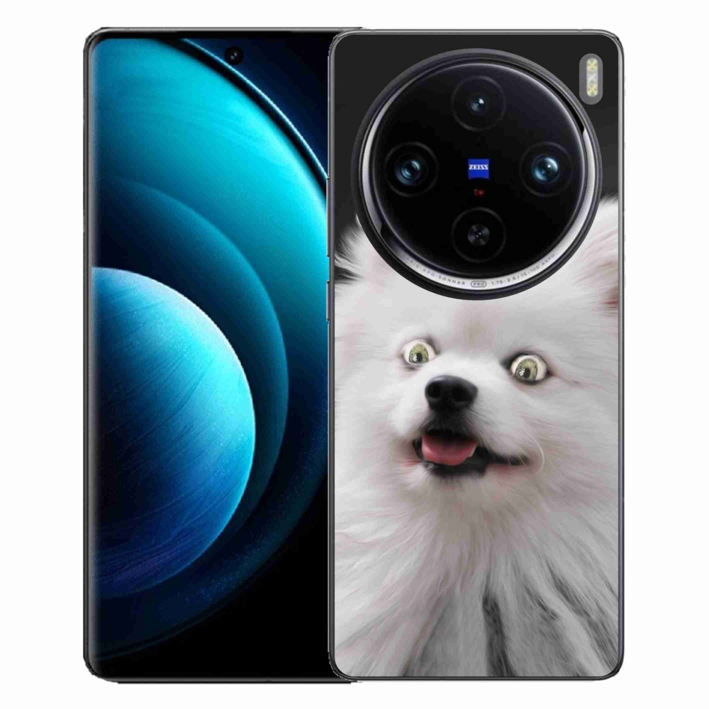 Zselés borítás mmCase a Vivo X100 Pro 5G készülékhez - fehér hegyű