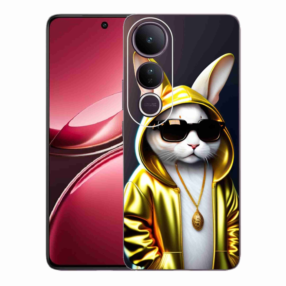 Gél borítás mmCase a Vivo V50 Lite 4G/5G készülékhez - cat boss