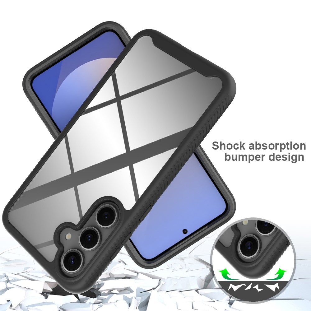 Anti-Drop 2in1 tartós borítás Samsung Galaxy S25+ készülékhez - fekete