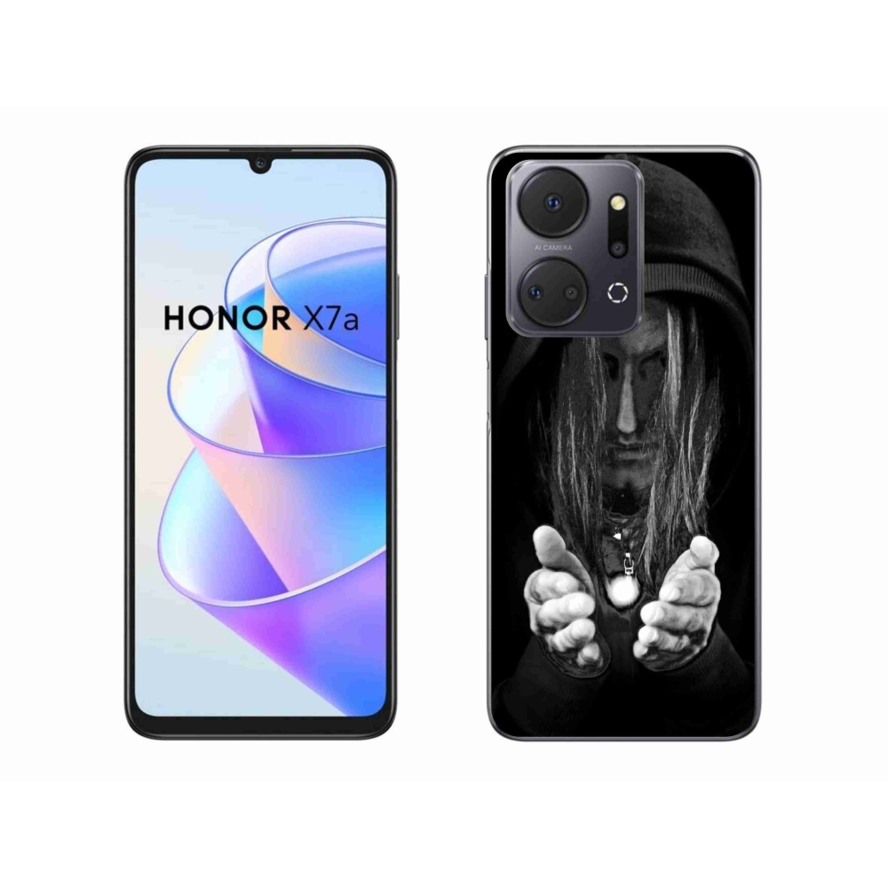 Gél borítás mmCase a Honor X7a számára - titokzatos személy