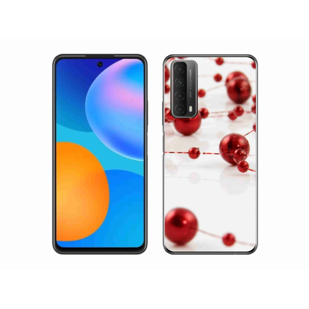 Zselés borítás mmCase a Huawei P Smart (2021) - karácsonyi lánc