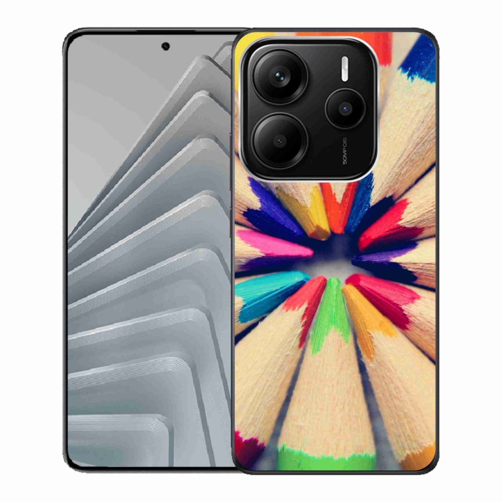 Gél borítás mmCase a Xiaomi Redmi Note 14 5G-hez - zsírkréták