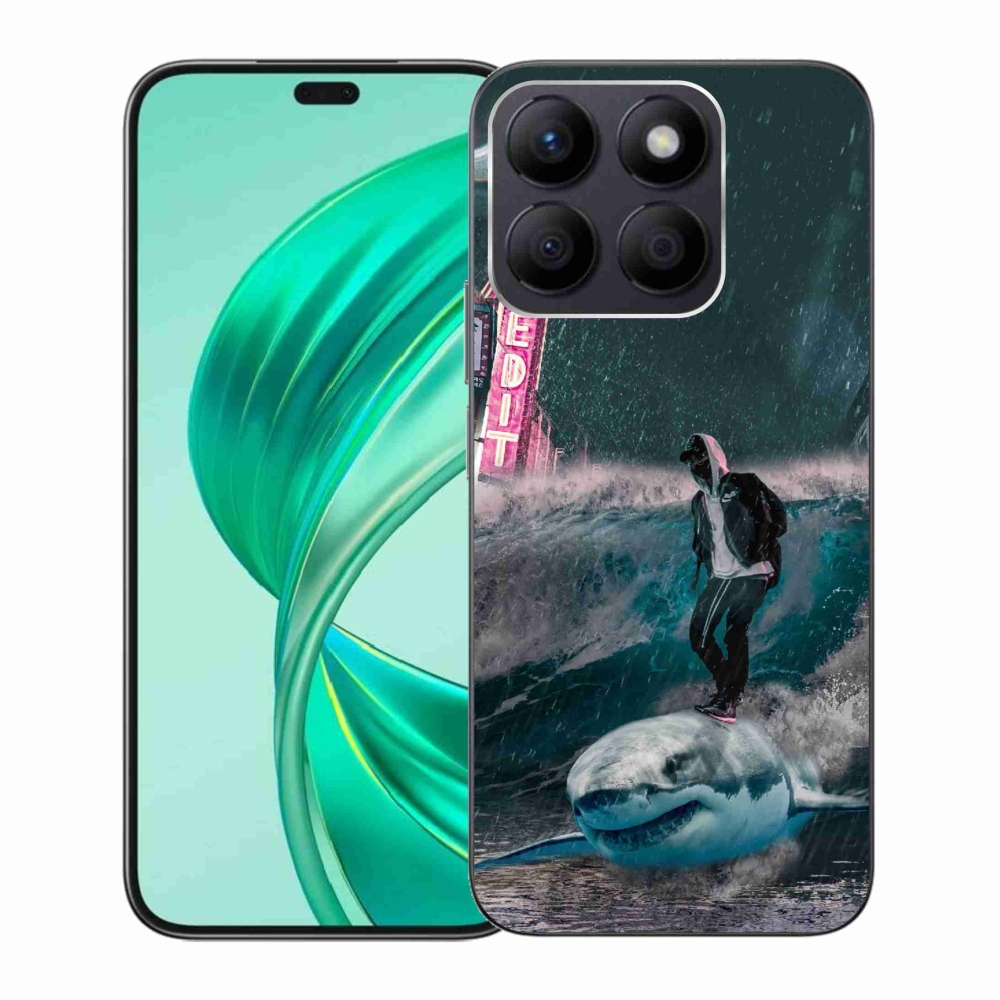Zselés borítás mmCase a Honor X8b készülékhez - cápa
