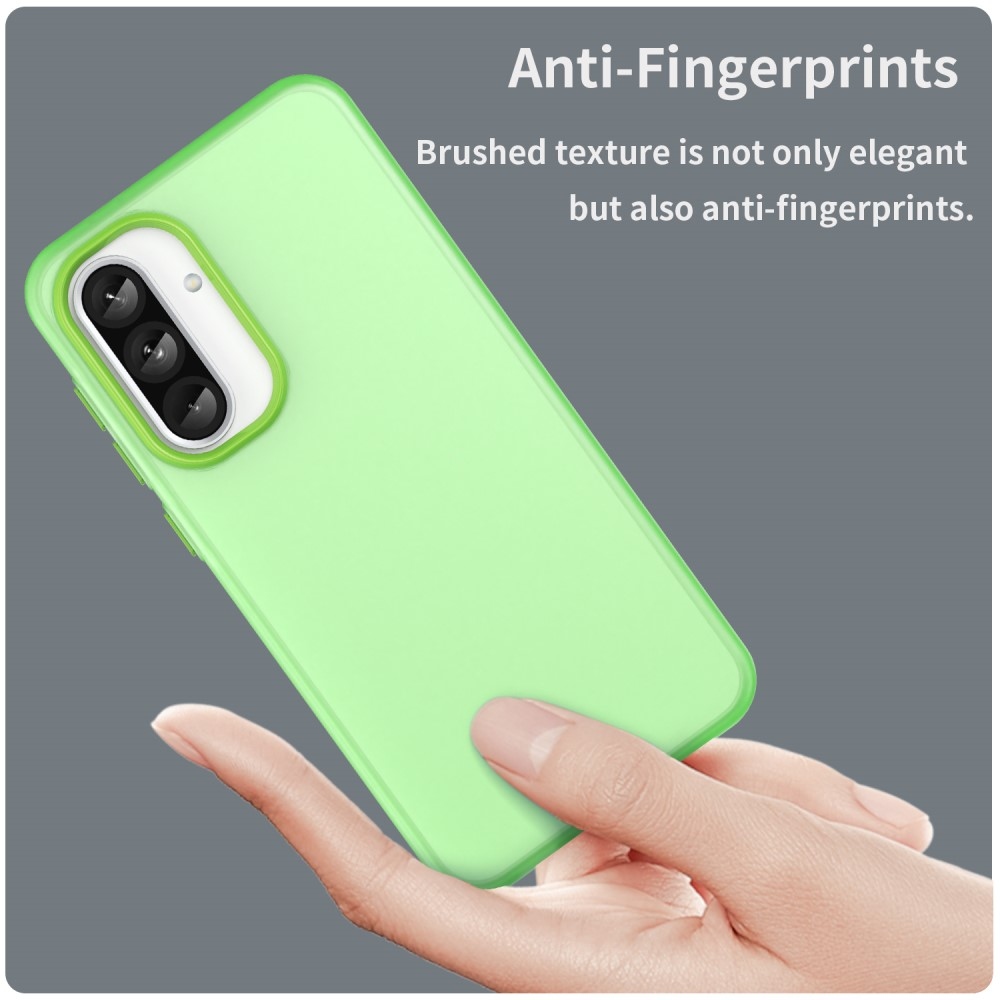 Candys matt zselés tok Samsung Galaxy A36 5G/A56 5G - zöld színben