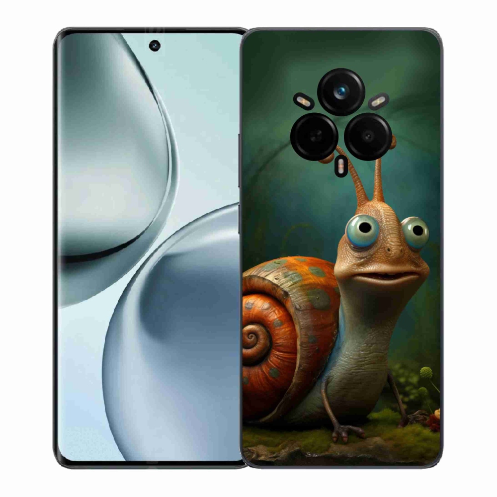 Gél borító mmCase a Realme 14 Pro+ 5G készülékhez - csiga