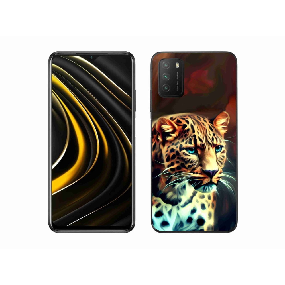 Gél borítás mmCase a Xiaomi Poco M3 készülékhez - leopárd