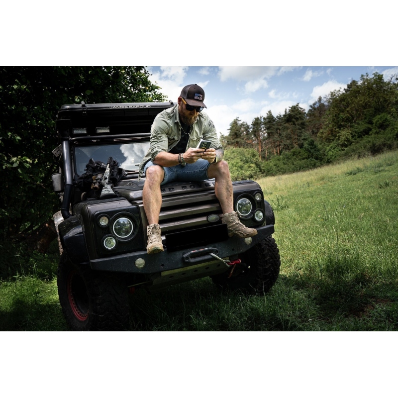 Taktikai MagForce Hyperstealth 2.0 borító iPhone 16-hoz Fekete/sárga