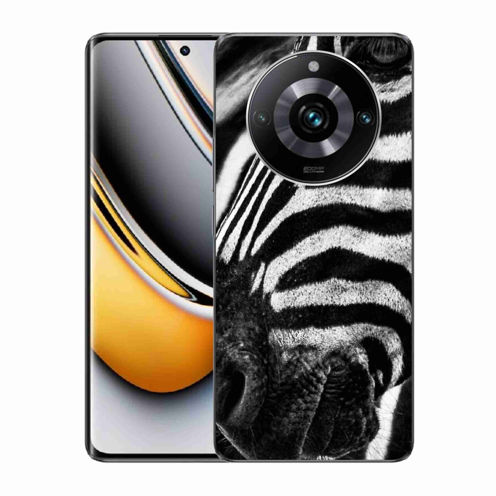 Zselés borítás mmCase a Realme 11 Pro/11 Pro+ készülékhez - zebra