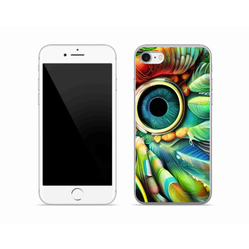 Gél borítás mmCase iPhone SE (2020) - absztrakt motívum 18