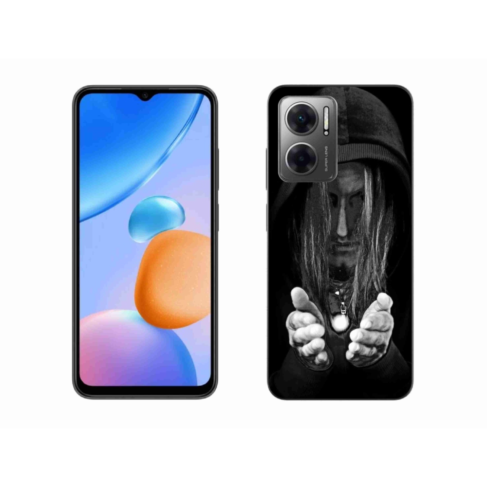 Gél borítás mmCase a Xiaomi Redmi 10 5G számára - titokzatos személy
