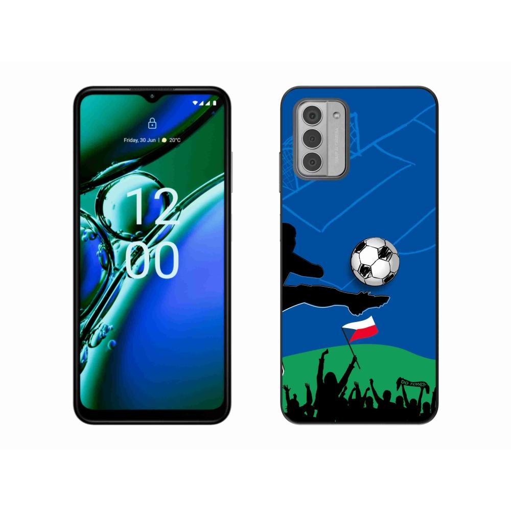 Zselés borítás mmCase a Nokia G42-hez - futballszurkolók számára