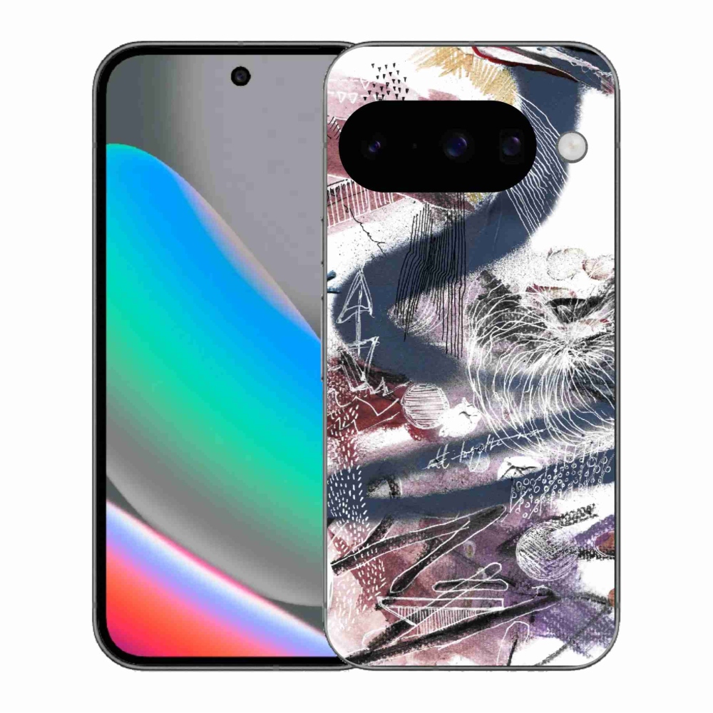 Gél borítás mmCase a Google Pixel 10 számára - absztrakt motívum 28