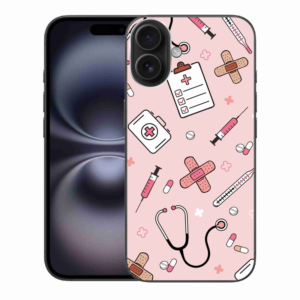 Gél védőburkolat mmCase iPhone 16 Plus készülékhez - Egészségügy 2