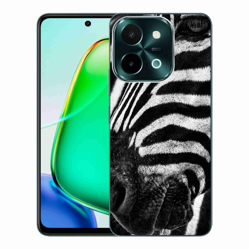 Zselés borítás mmCase a Vivo Y28-hoz - zebra
