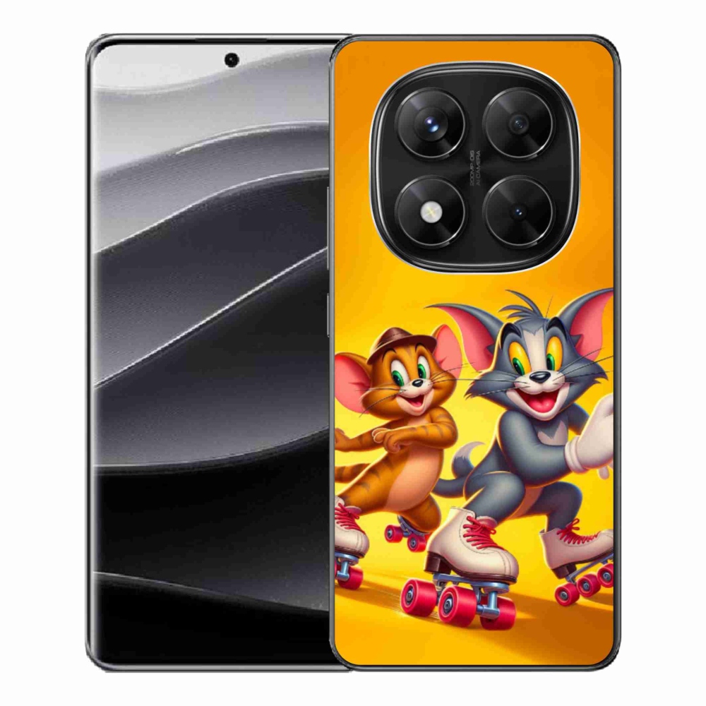 Gél borítás mmCase a Xiaomi Redmi Note 14 Pro 5G/Poco X7 5G számára - tom a jerry