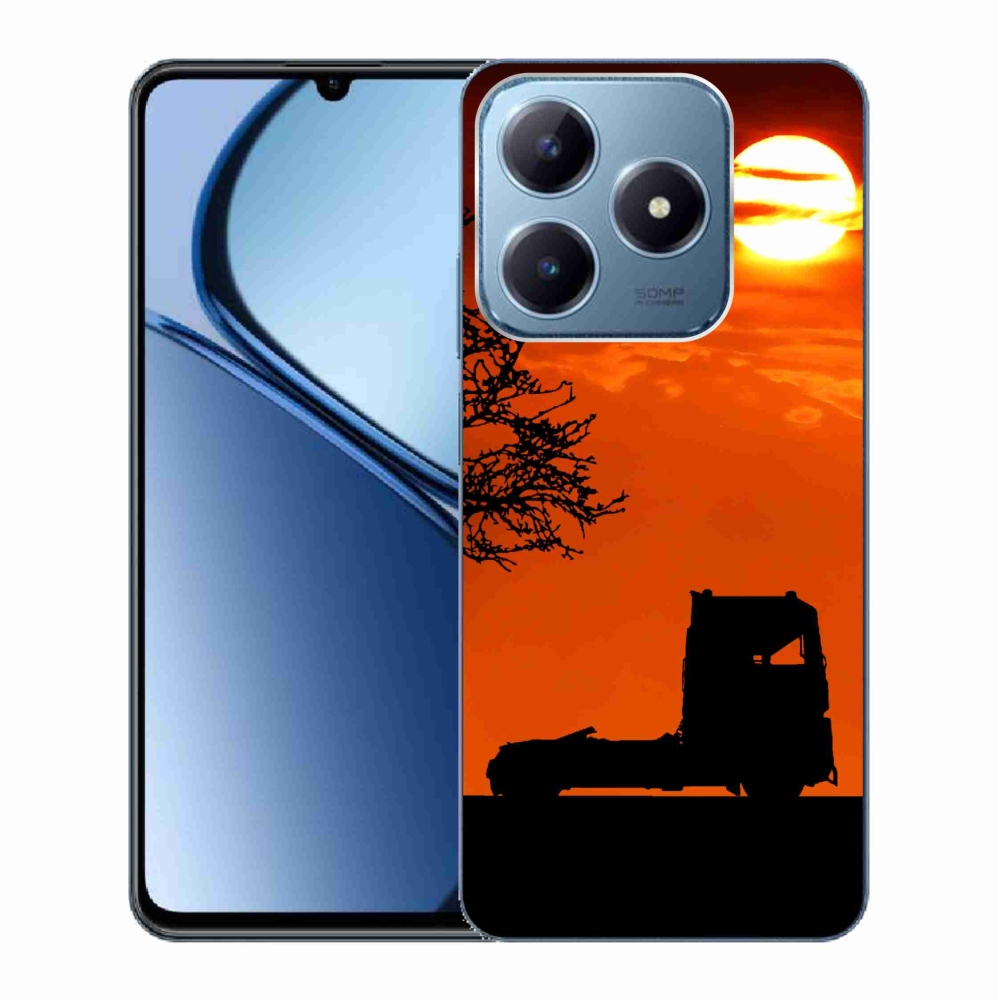 Gél borítás mmCase a Realme C63 készülékhez - teherautó 3