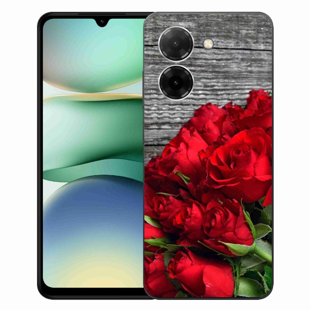 Gél borítás mmCase a Xiaomi Redmi A5 (171.7x77.8x8.3mm) - vörös rózsa